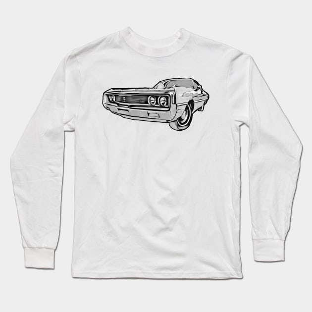 Chrysler New Yorker / Newport Version 1 Long Sleeve T-Shirt by CarTeeExclusives